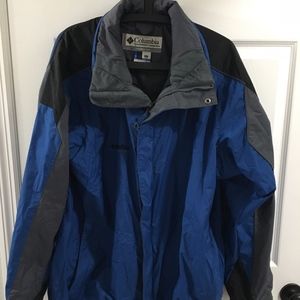 COLUMBIA JACKET NO LINER BLUE MED